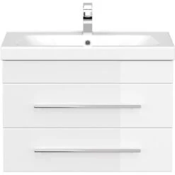 Posseik Waschplatz 75 Cm Joy Weiß -Wenko Verkäufe 80021 4873 JOY75000101DE 5