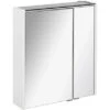 Fackelmann Spiegelschrank 60 Cm Denver Weiß