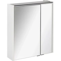 Fackelmann Spiegelschrank 60 Cm Denver Weiß