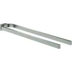 Grohe Handtuchhalter Selection 2-armig Hard Graphite Gebürstet