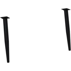 Maximus Holzfüße Tall 2 Stück Schwarz