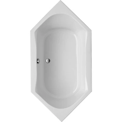 Sechseckwanne Corsica 200 Cm X 100 Cm Weiß 1 Sechseckwanne Corsica 200 Cm X 100 Cm Weiß