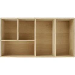 Fackelmann Schubladen-Box Buche 17 Cm X 7 Cm X 32 Cm -Wenko Verkäufe 871660 3254 3