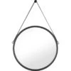 Baliv Wandspiegel SP-50.20 RundØ 50 Cm Schwarz