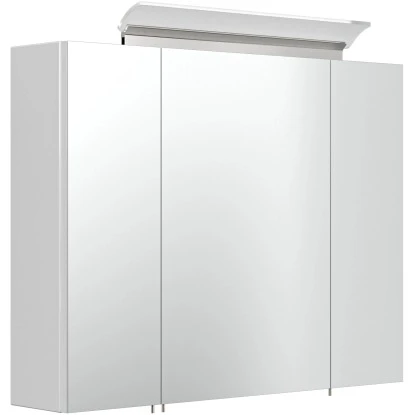 Posseik Badmöbel-Set Luna 80 Cm Weiß Hochglanz 3-teilig 7 Posseik Badmöbel-Set Luna 80 Cm Weiß Hochglanz 3-teilig – Bild 7