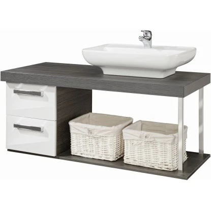 Fackelmann Schubcontainer 35 Cm Hype 2.0 Weiß-Pinieanthrazit 1 Fackelmann Schubcontainer 35 Cm Hype 2.0 Weiß-Pinieanthrazit