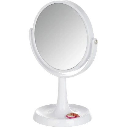 Wenko Kosmetik-Standspiegel Rosolina Weiß 3 Wenko Kosmetik-Standspiegel Rosolina Weiß – Bild 3