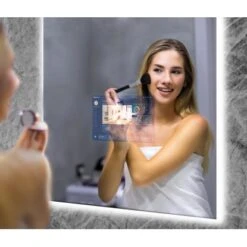 Smart LED-Spiegel Interaktiv Dimmbar 60 X 80 Cm -Wenko Verkäufe 902983792192 11023800 A 01