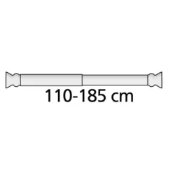 Wenko Teleskop Duschstange Extra Stark Weiß 110 - 185 Cm 5 Wenko Teleskop Duschstange Extra Stark Weiß 110 - 185 Cm -Wenko Verkäufe 911530 1068 3