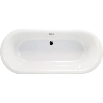 Sanitop-WingerothDuobadewanne Ovo Solo 180 Cm Weiß Freistehend Ohne Schürze 3 Sanitop-WingerothDuobadewanne Ovo Solo 180 Cm Weiß Freistehend Ohne Schürze – Bild 3