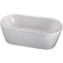 Sanitop-Wingenroth Schürze Zu Ovalbadewanne Ovo Solo Freistehend Weiß