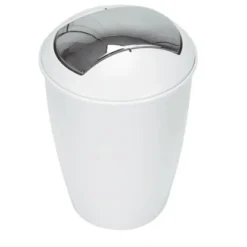 Spirella Abfalleimer Atlanta Kunststoff Weiß