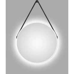 DSK Design LED-Lichtspiegel Silver Barbier Ø 50 Cm Weiß Matt Rund -Wenko Verkäufe 931343 2963 3