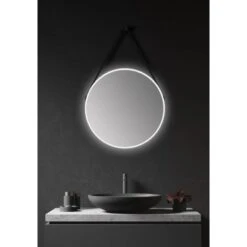 DSK Design LED-Lichtspiegel Silver Barbier Ø 50 Cm Weiß Matt Rund -Wenko Verkäufe 931343 2963 6