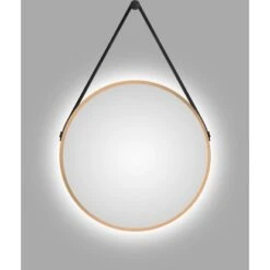 DSK Design LED-Lichtspiegel Silver Barbier Ø 50 Cm Gold Rund -Wenko Verkäufe 931346 2963 3