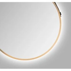 DSK Design LED-Lichtspiegel Silver Barbier Ø 50 Cm Gold Rund -Wenko Verkäufe 931346 2963 9