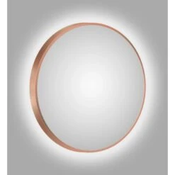 DSK Design LED-Lichtspiegel Silver Barbier Ø 50 Cm Kupfer Rund -Wenko Verkäufe 931347 2963 4