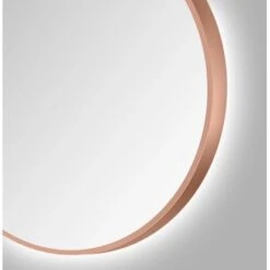 DSK Design LED-Lichtspiegel Silver Barbier Ø 50 Cm Kupfer Rund -Wenko Verkäufe 931347 2963 7