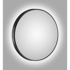 DSK Design LED-Lichtspiegel Silver Barbier Ø 80 Cm Schwarz Matt Rund -Wenko Verkäufe 931351 2963 3