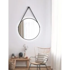 DSK Design LED-Lichtspiegel Silver Barbier Ø 80 Cm Schwarz Matt Rund -Wenko Verkäufe 931351 2963 5