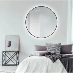 DSK Design LED-Lichtspiegel Silver Globo Ø 120 Cm Schwarz Matt Rund 11 DSK Design LED-Lichtspiegel Silver Globo Ø 120 Cm Schwarz Matt Rund -Wenko Verkäufe 931409 2963 5