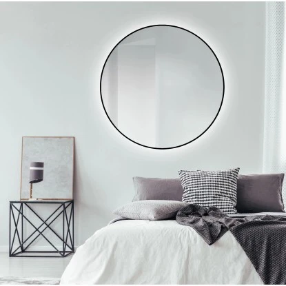 DSK Design LED-Lichtspiegel Silver Globo Ø 120 Cm Schwarz Matt Rund 5 DSK Design LED-Lichtspiegel Silver Globo Ø 120 Cm Schwarz Matt Rund – Bild 5