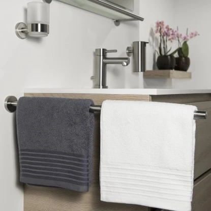 Tiger Teleskop-Handtuchhalter Boston Edelstahl Gebürstet Ausziehbar 4 Tiger Teleskop-Handtuchhalter Boston Edelstahl Gebürstet Ausziehbar – Bild 4