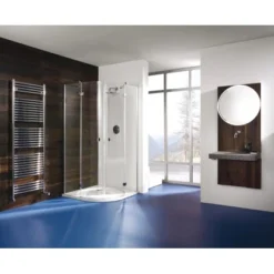 Breuer Runddusche Drehtür Espira Radius 55 Cm Chrom Klarglas 90 X 90 Cm -Wenko Verkäufe 933036 2570 2