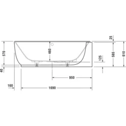 Duravit Eck-Badewanne Luv 185 Cm X 95 Cm Ecke Rechts Nahtlose Verkleidung 7 Duravit Eck-Badewanne Luv 185 Cm X 95 Cm Ecke Rechts Nahtlose Verkleidung -Wenko Verkäufe 947132 4123 700432V