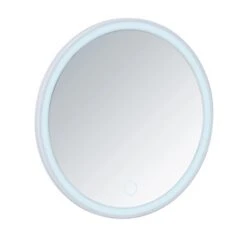 Wenko LED-Wandspiegel Isola Kunststoff 18.5 X 18.5 X 10.5 Cm Weiß -Wenko Verkäufe 95045 sb freisteller de 04