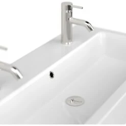 Posseik Doppel-Waschplatz Livono Weiß Hochglanz 2-teilig 12 Posseik Doppel-Waschplatz Livono Weiß Hochglanz 2-teilig -Wenko Verkäufe 9601 4873 LIVONO000101DE 6