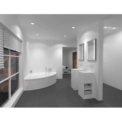 DSK Design LED-Lichtspiegel Silver Dream 50 Cm X 70 Cm 4 DSK Design LED-Lichtspiegel Silver Dream 50 Cm X 70 Cm – Bild 4