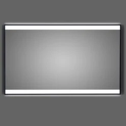 DSK Design LED-Lichtspiegel Black Stark 120 Cm X 70 Cm
