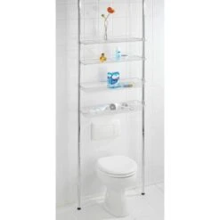 Wenko Teleskopregal Ellera Chrom 65 - 285 Cm X 71 Cm X 20 Cm -Wenko Verkäufe 97100 4008838185971 de 004