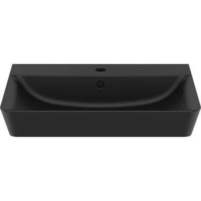 Ideal Standard Waschtisch Connect Air 60x46 Cm 1 Hahnloch Mit Überlauf Schwarz 3 Ideal Standard Waschtisch Connect Air 60x46 Cm 1 Hahnloch Mit Überlauf Schwarz – Bild 3