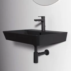 Ideal Standard Waschtisch Connect Air 60x46 Cm 1 Hahnloch Mit Überlauf Schwarz 13 Ideal Standard Waschtisch Connect Air 60x46 Cm 1 Hahnloch Mit Überlauf Schwarz -Wenko Verkäufe 9802745 3049 6