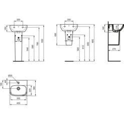 Ideal Standard Wandsäule I.life A Für Handwaschbecken Weiß -Wenko Verkäufe 9802943 3049 7