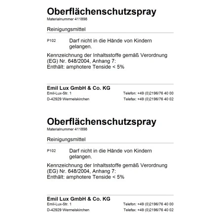 Baliv Oberflächenschutzspray 500 Ml 2 Baliv Oberflächenschutzspray 500 Ml – Bild 2
