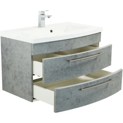 Posseik Waschplatz Luna 82 Cm Beton 5 Posseik Waschplatz Luna 82 Cm Beton – Bild 5