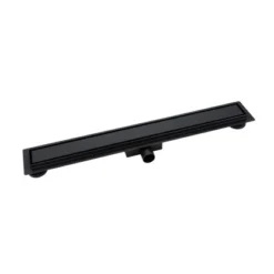 Verosan+ Duschrinnen-Komplettset Lech 70 Cm Matt-Schwarz