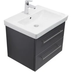 Villeroy & Boch Waschplatz 60 Cm Subway 2.0 Anthrazit Seidenglanz -Wenko Verkäufe cm anthrazit seidenglanz 4 1