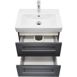 Villeroy & Boch Waschplatz 55 Cm Subway 2.0 Anthrazit Seidenglanz -Wenko Verkäufe cm anthrazit seidenglanz 5 4