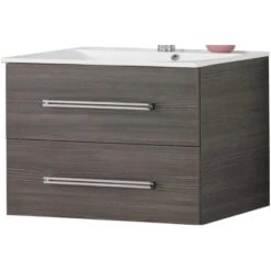 Fackelmann Waschbeckenunterschrank 80 Cm Como Pinie