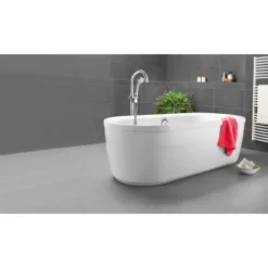 Sanitop-WingerothDuobadewanne Ovo Solo 180 Cm Weiß Freistehend Ohne Schürze 9 Sanitop-WingerothDuobadewanne Ovo Solo 180 Cm Weiß Freistehend Ohne Schürze -Wenko Verkäufe ewanneovosolofreistehend 2