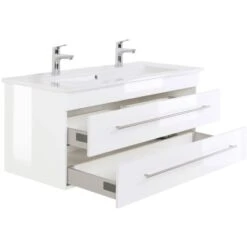 Villeroy & Boch Doppel-Waschplatz 120 Cm Venticello Weiß Hochglanz 7 Villeroy & Boch Doppel-Waschplatz 120 Cm Venticello Weiß Hochglanz -Wenko Verkäufe m doppel weiss hochglanz 3 1