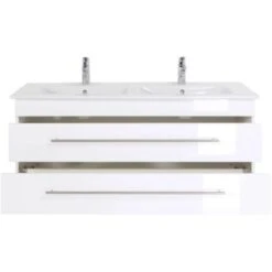 Villeroy & Boch Doppel-Waschplatz 130 Cm Venticello Weiß Hochglanz -Wenko Verkäufe m doppel weiss hochglanz 4