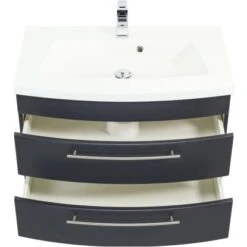 Posseik Waschplatz Luna 82 Cm Anthrazit Seidenglanz 11 Posseik Waschplatz Luna 82 Cm Anthrazit Seidenglanz -Wenko Verkäufe moebel luna 80 anthrazit 6