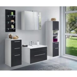 Posseik Waschplatz Viva 75 Cm Schwarz Seidenglanz -Wenko Verkäufe va75 schwarz seidenglanz 4